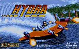 Title screen of Hydra on the Atari ST.