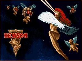Title screen of Insects In Space on the Atari ST.