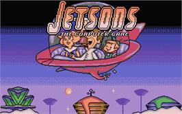Title screen of Jetsons on the Atari ST.