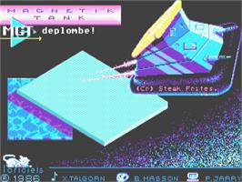 Title screen of MGT on the Atari ST.