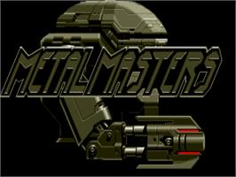 Title screen of Metal Masters on the Atari ST.