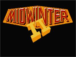 Title screen of Midwinter 2 - Flames Of Freedom on the Atari ST.
