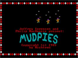 Title screen of Mudpies on the Atari ST.