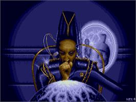 Title screen of Never Mind on the Atari ST.
