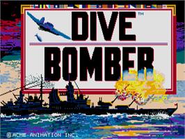 Title screen of Night Raider on the Atari ST.