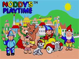 Title screen of Noddy's Playtime on the Atari ST.