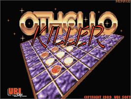 Title screen of Othello Killer on the Atari ST.