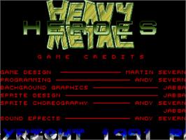 Title screen of Outlands on the Atari ST.