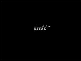 Title screen of Oxyd 2 on the Atari ST.