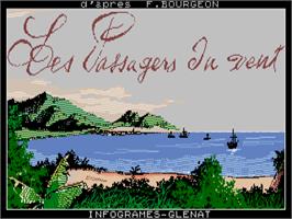 Title screen of Passengers On The Wind 2 on the Atari ST.