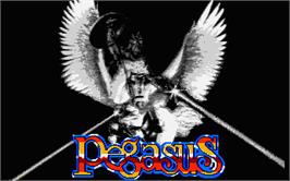 Title screen of Pegasus on the Atari ST.