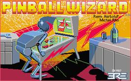 Title screen of Pinball Dreams on the Atari ST.