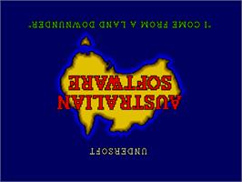 Title screen of Pipe Line on the Atari ST.