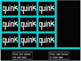 Title screen of Quink on the Atari ST.