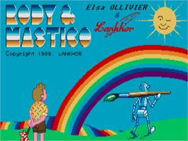 Title screen of Rody And Mastico on the Atari ST.