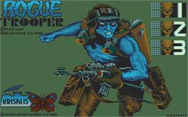 Title screen of Rogue Trooper on the Atari ST.
