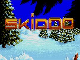 Title screen of Skidoo on the Atari ST.