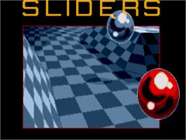 Title screen of Sliders on the Atari ST.