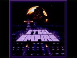 Title screen of Steel Empire on the Atari ST.