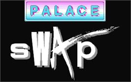 Title screen of Swap on the Atari ST.