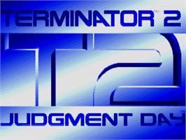 Title screen of Terminator 2 - Judgment Day on the Atari ST.