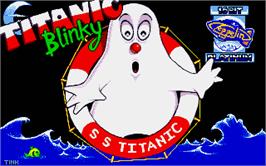 Title screen of Titanic Blinky on the Atari ST.