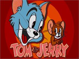 Title screen of Tom And Jerry on the Atari ST.