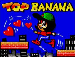 Title screen of Top Banana on the Atari ST.