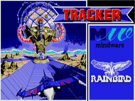 Title screen of Tracker on the Atari ST.