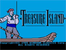 Title screen of Treasure Island on the Atari ST.