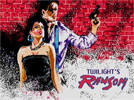 Title screen of Twilight's Ransom on the Atari ST.