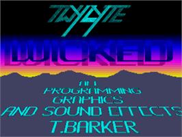 Title screen of Twylyte on the Atari ST.