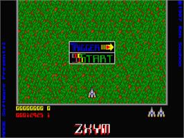 Title screen of Zxym on the Atari ST.