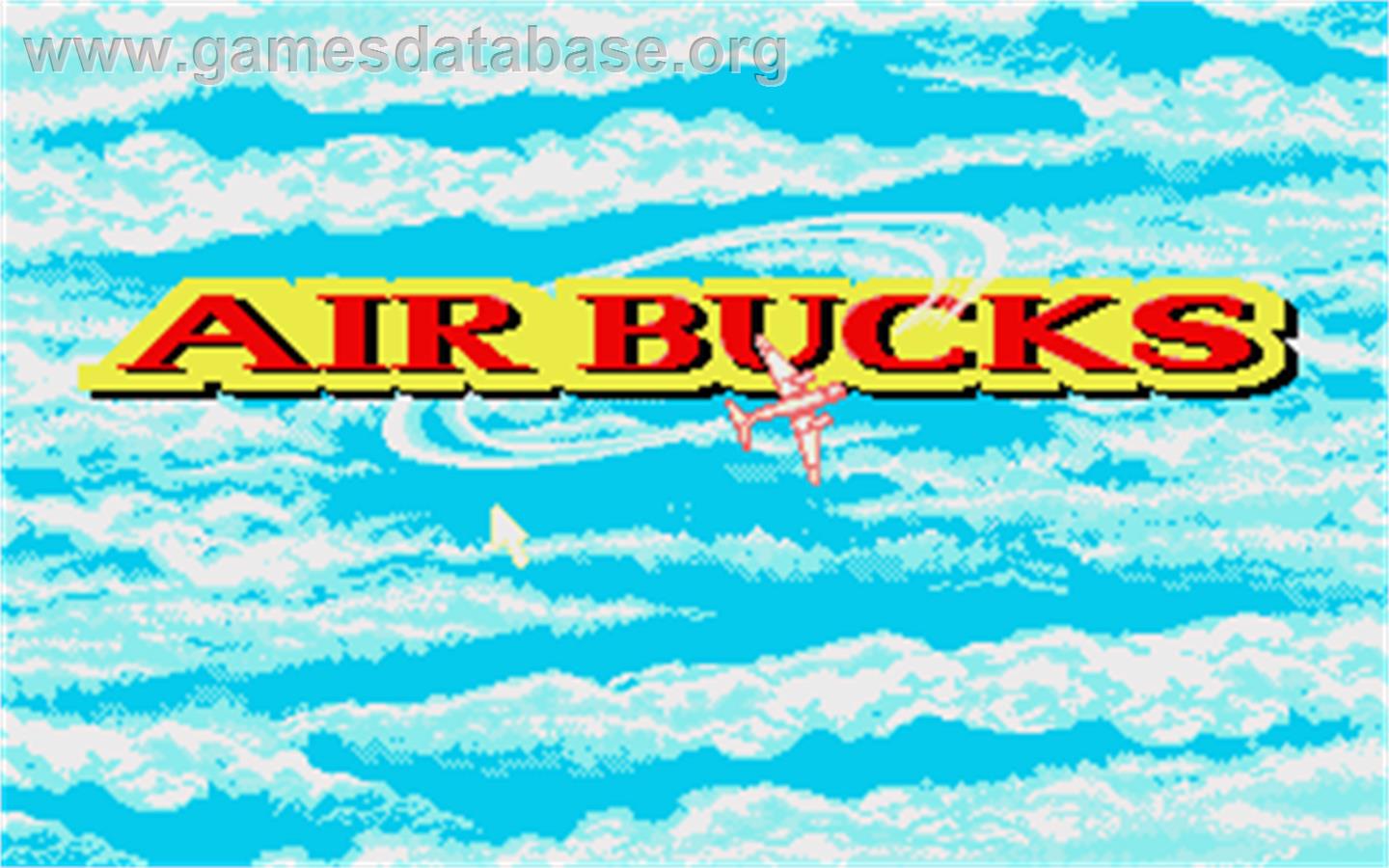 Air Bucks - Atari ST - Artwork - Title Screen