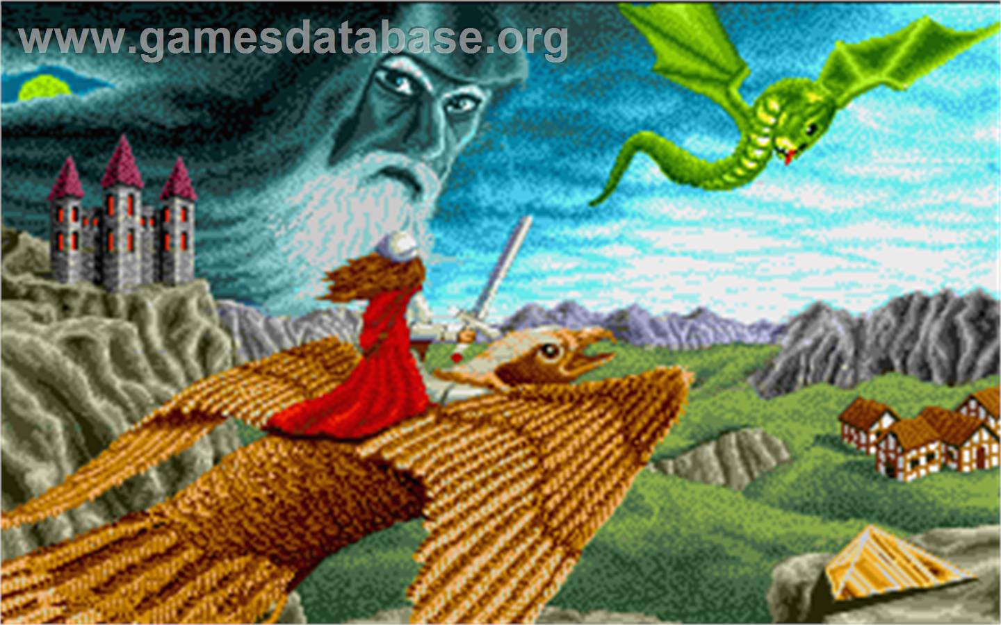 Amberstar - Atari ST - Artwork - Title Screen