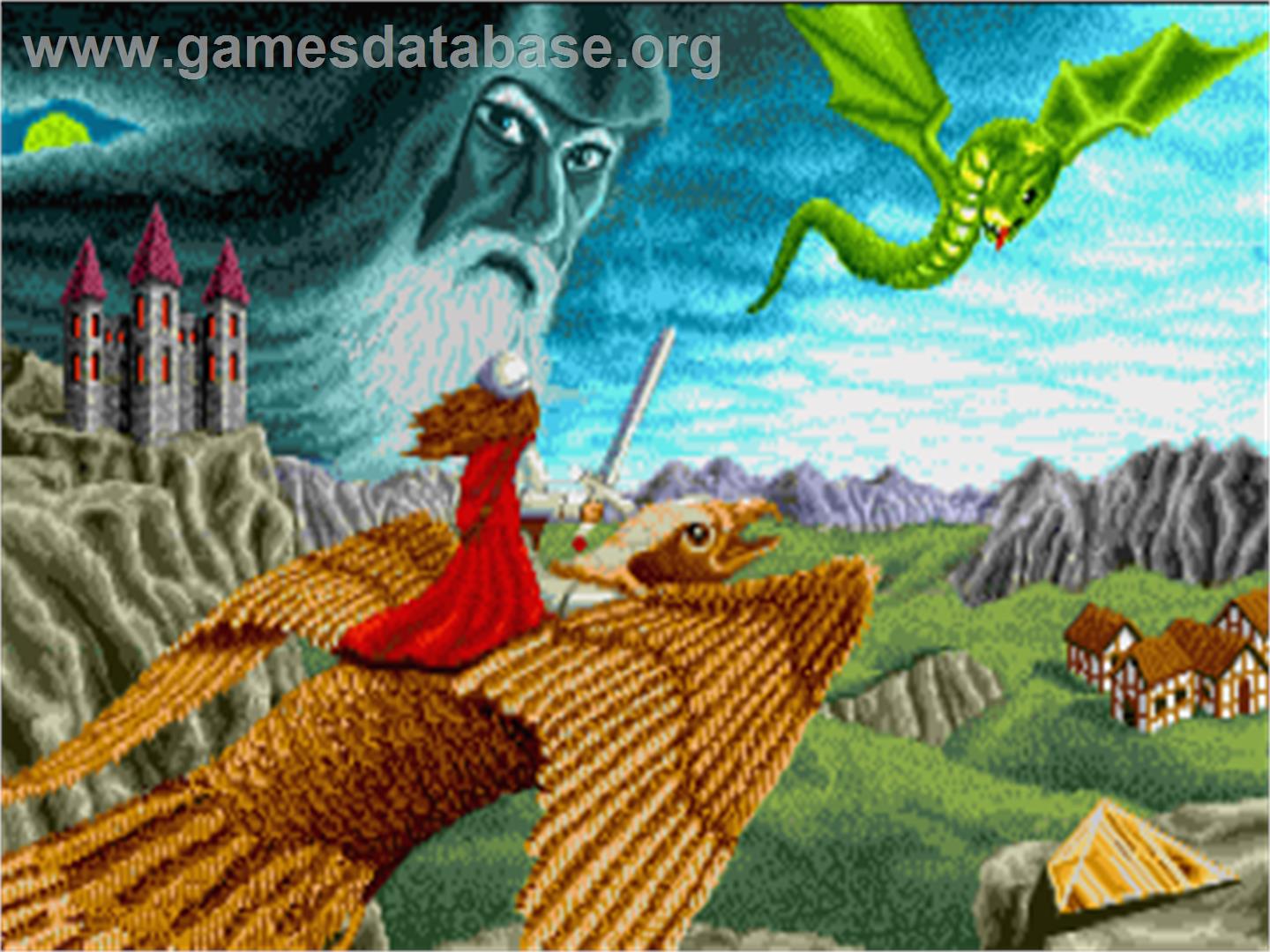 Amberstar - Atari ST - Artwork - Title Screen