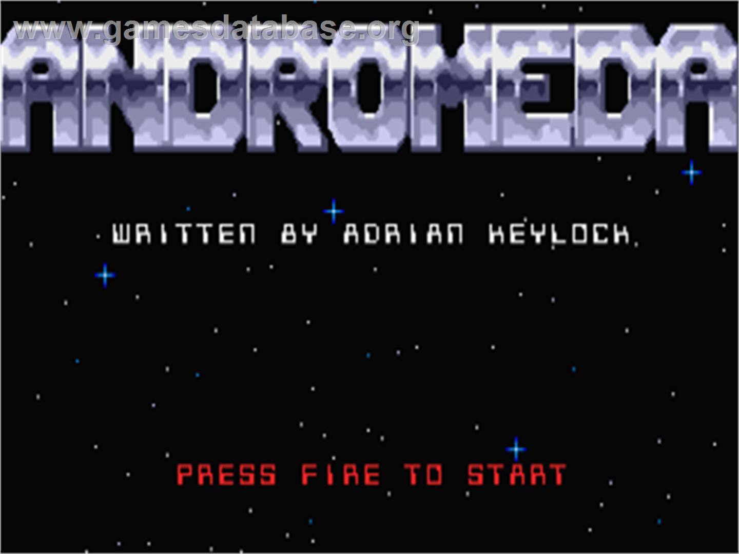 Andromeda - Atari ST - Artwork - Title Screen
