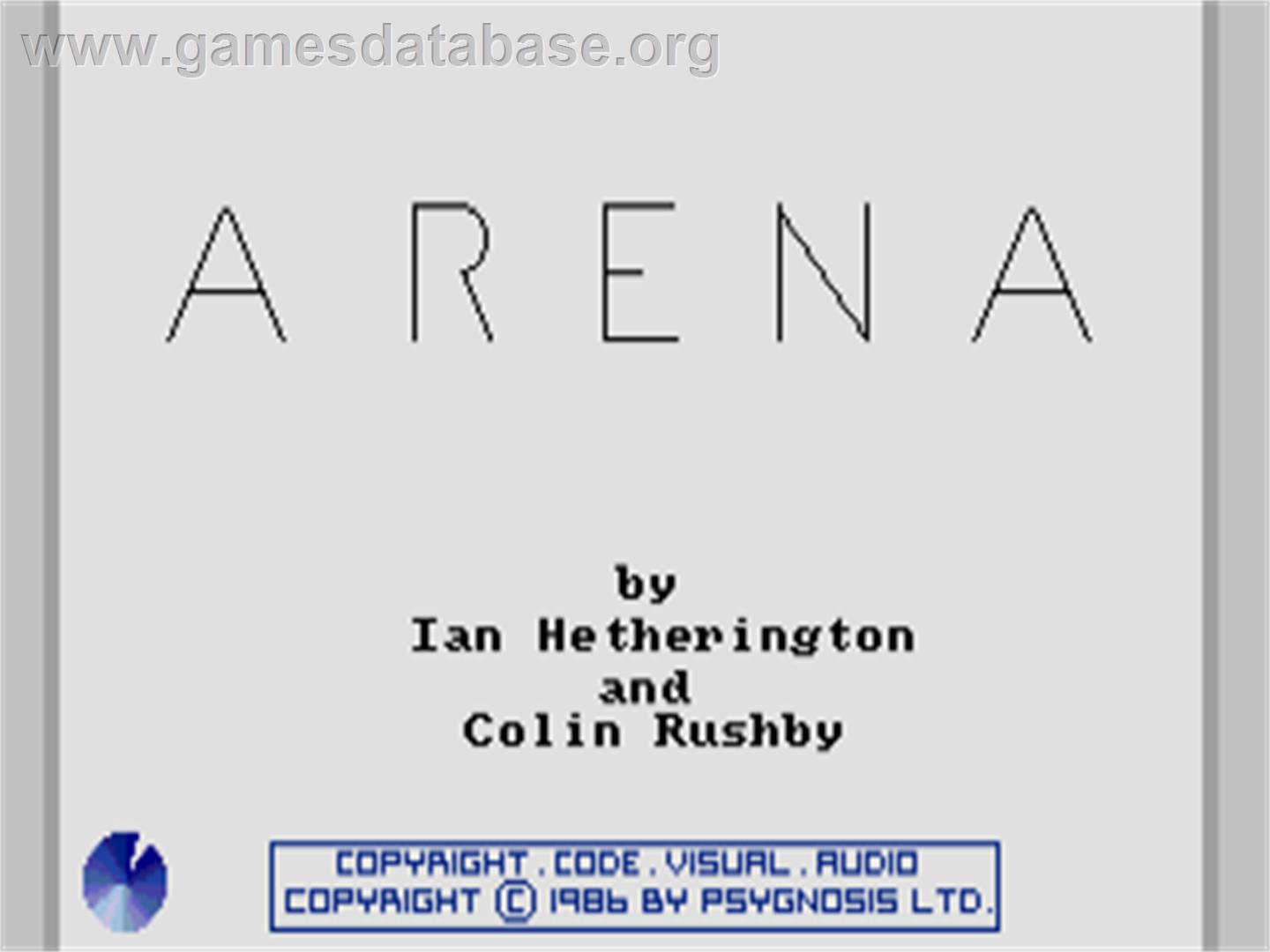 Arena - Atari ST - Artwork - Title Screen