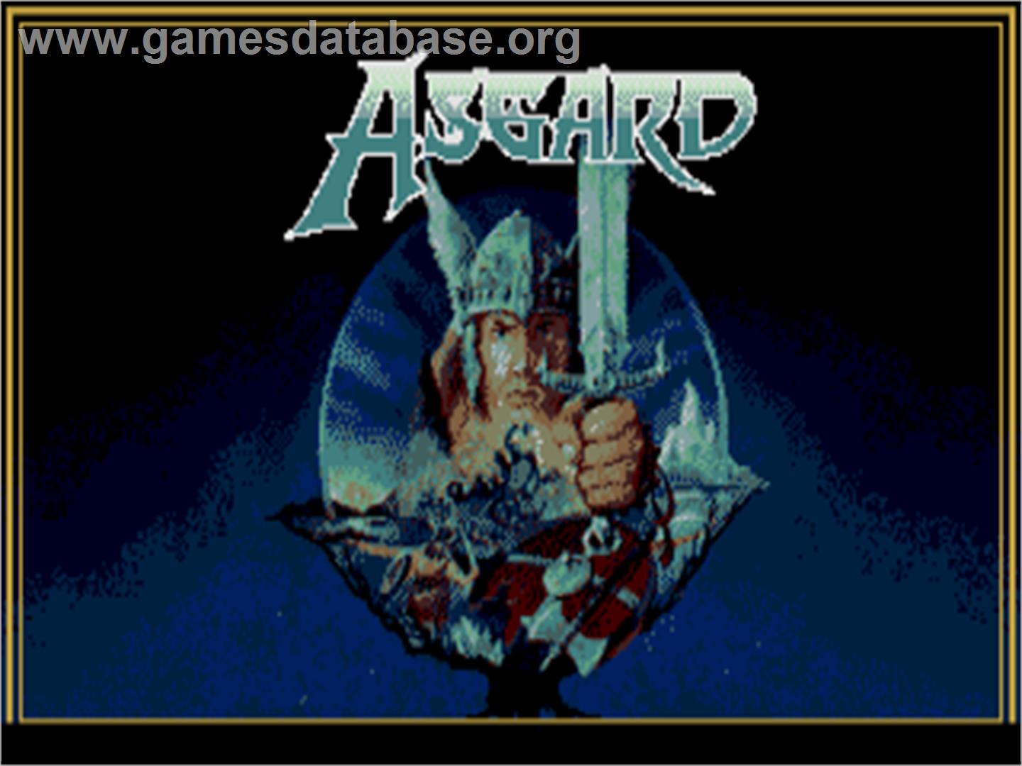 Asgard - Atari ST - Artwork - Title Screen
