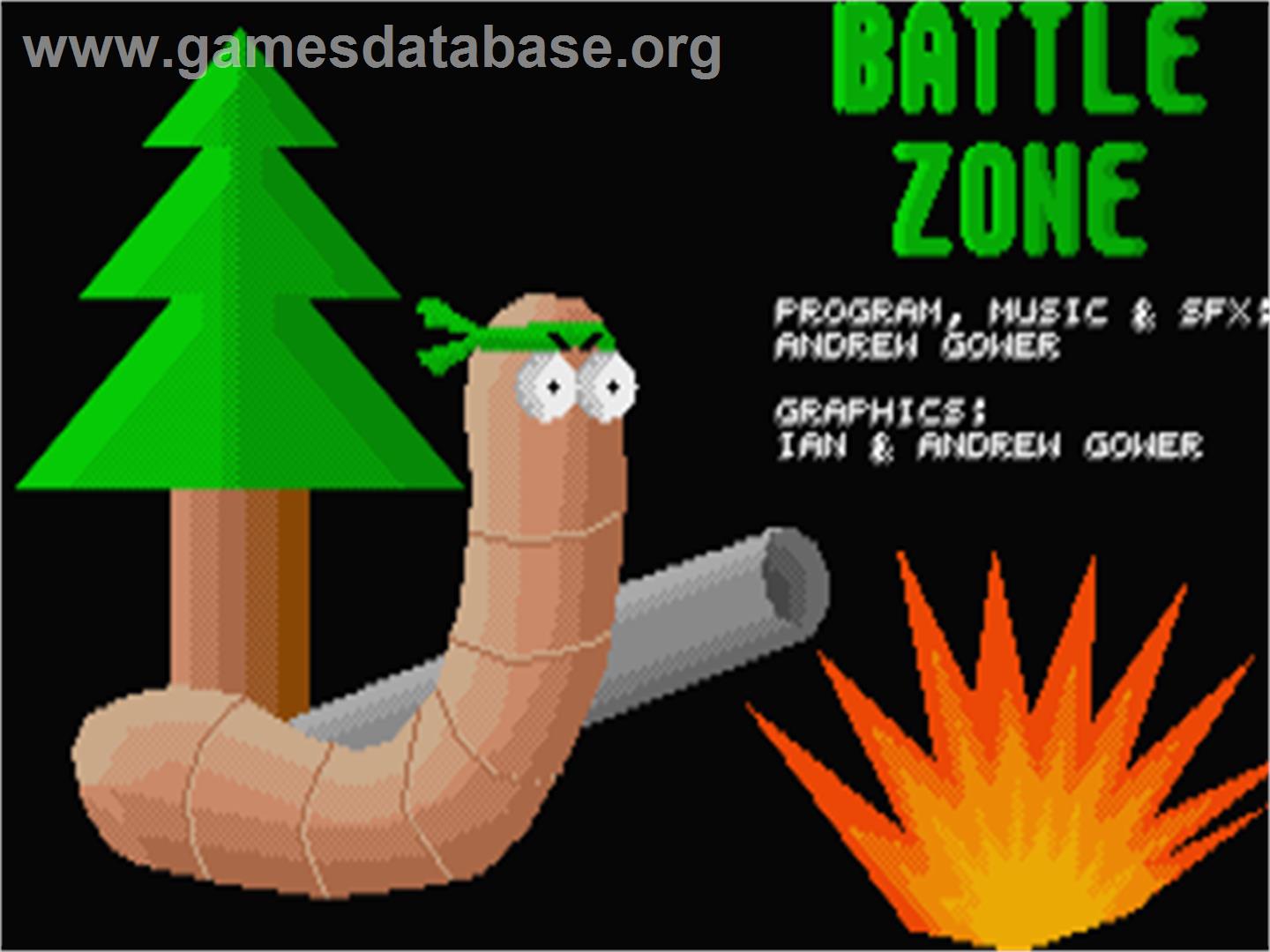 BattleZone - Atari ST - Artwork - Title Screen