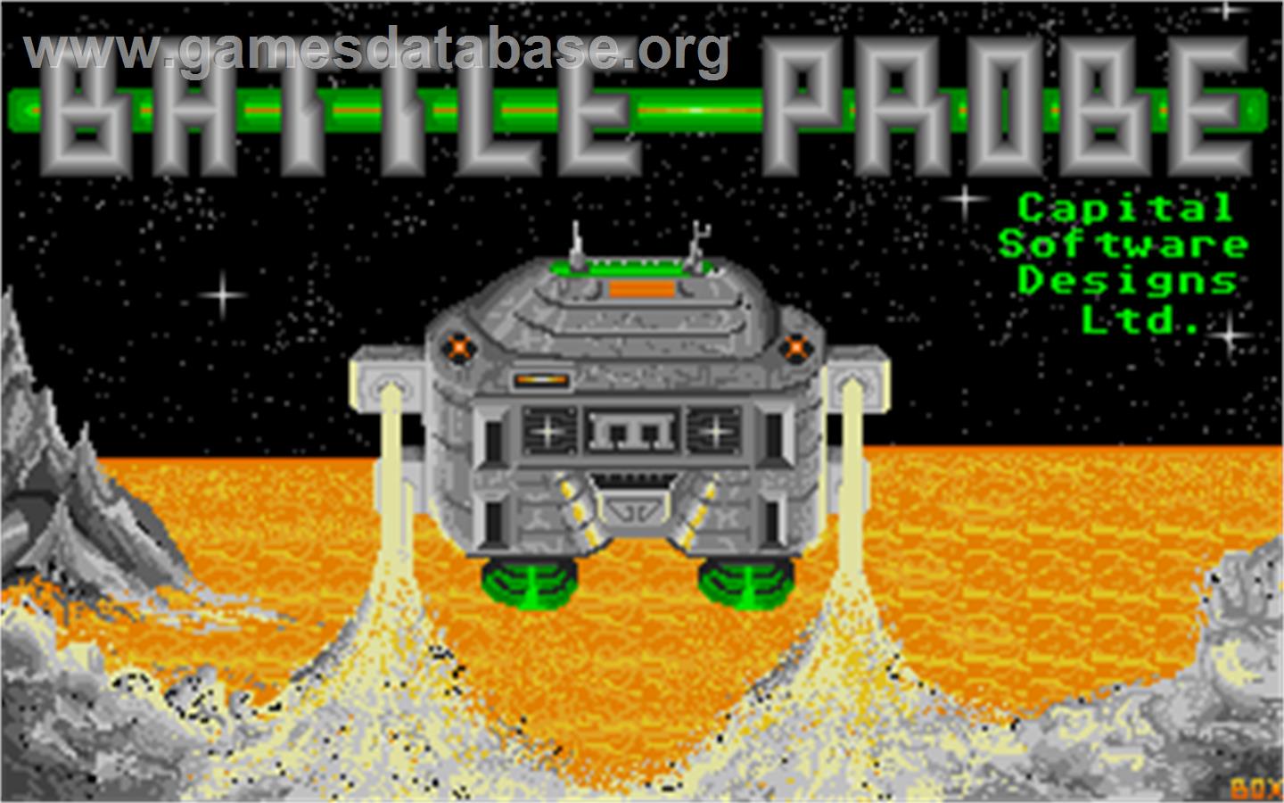 Bermuda Project - Atari ST - Artwork - Title Screen