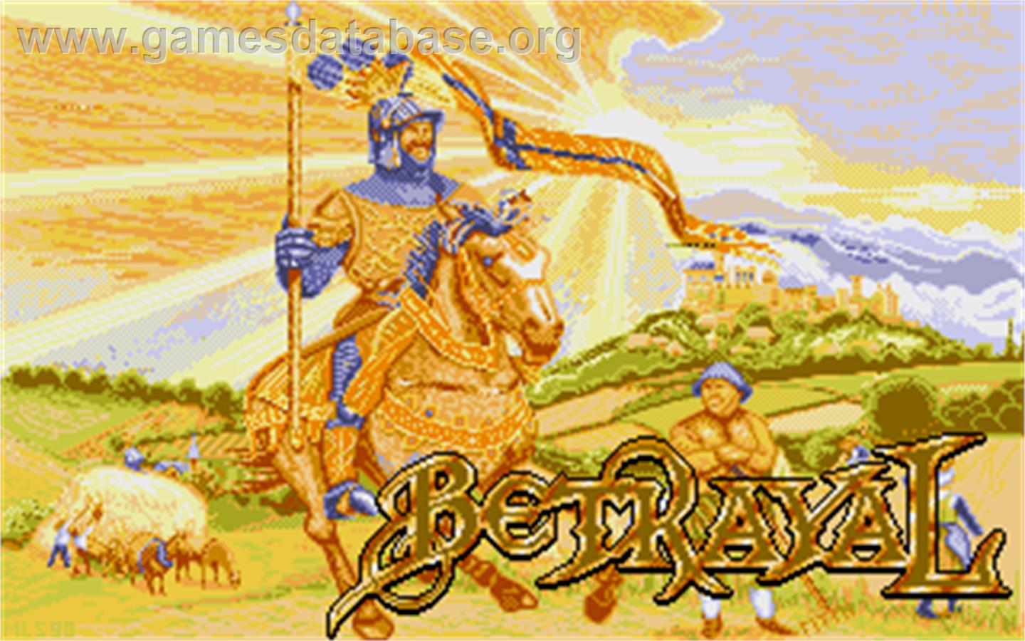 Betrayal - Atari ST - Artwork - Title Screen