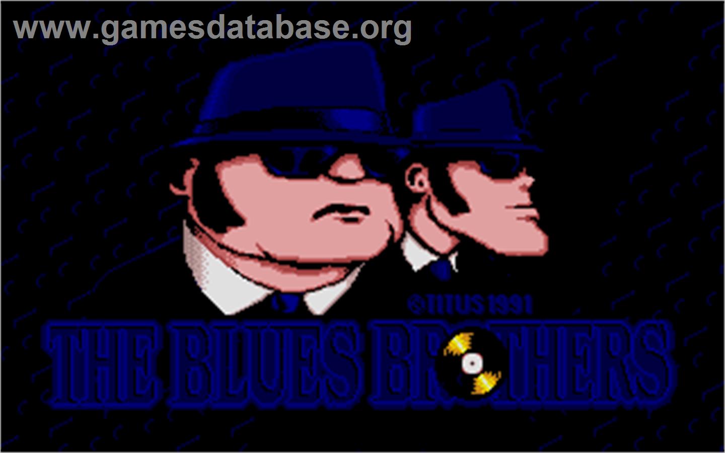 Blues Brothers - Atari ST - Artwork - Title Screen