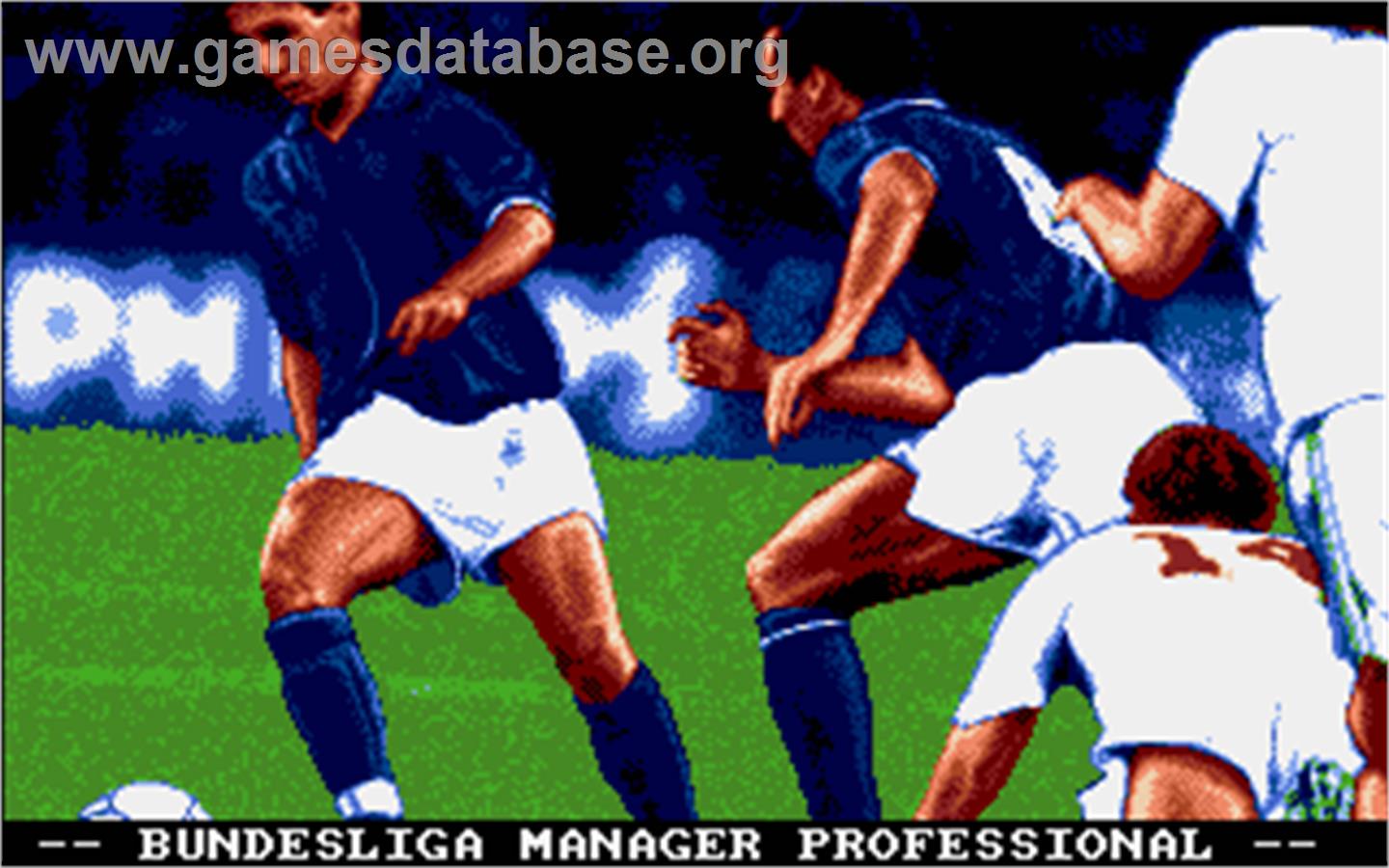 Bundesliga Manager Professional - Atari ST - Artwork - Title Screen