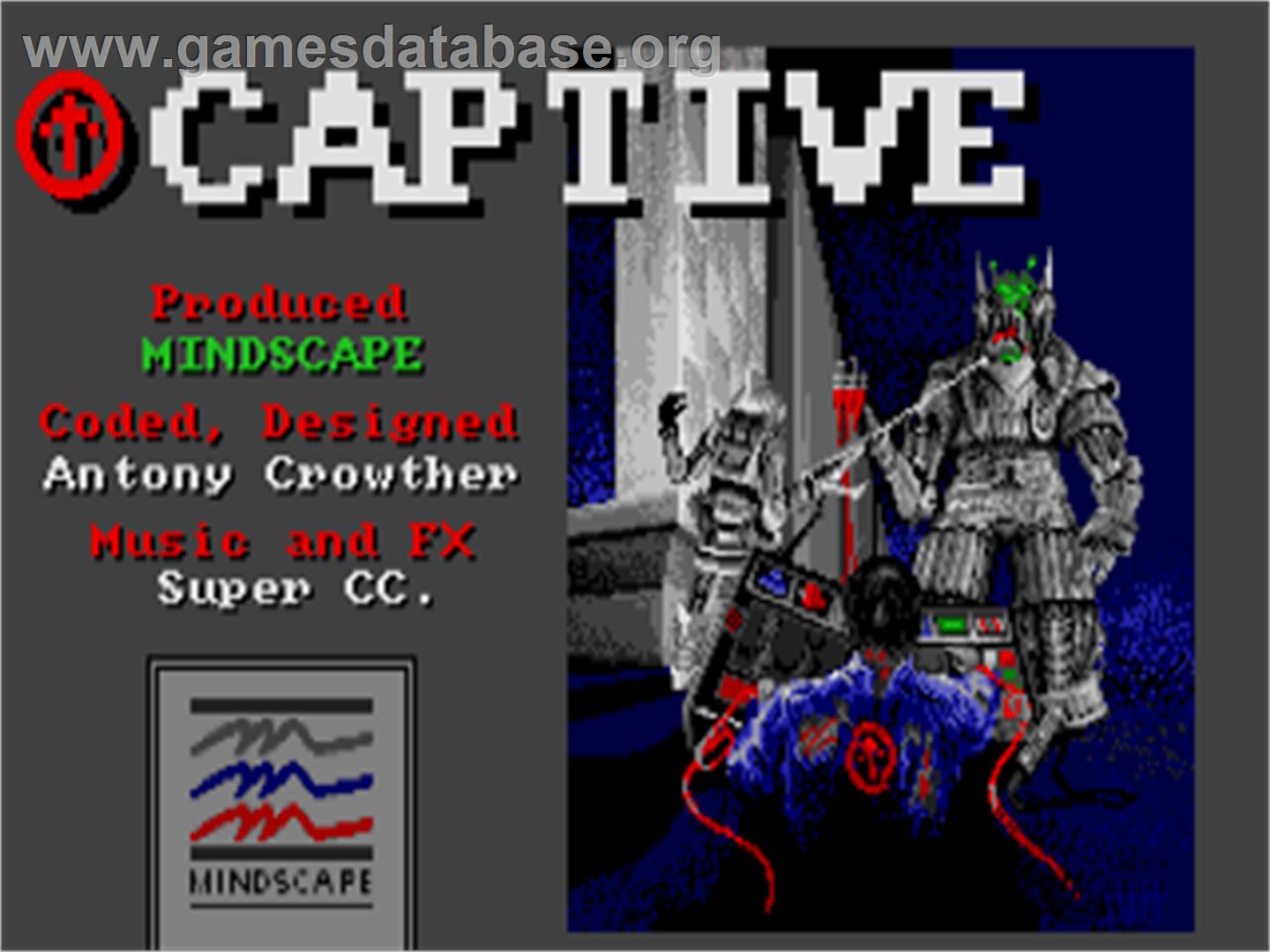 Captive - Atari ST - Artwork - Title Screen