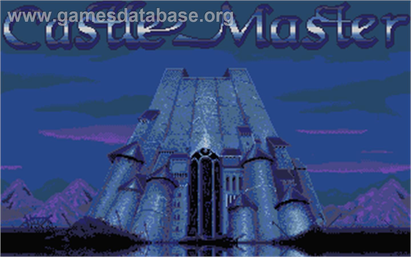 Castle Master - Atari ST - Artwork - Title Screen