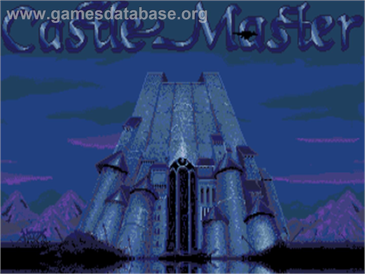 Castle Master - Atari ST - Artwork - Title Screen