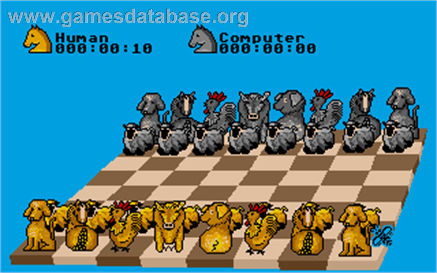 Chess Player 2150 - Atari ST - Artwork - Title Screen