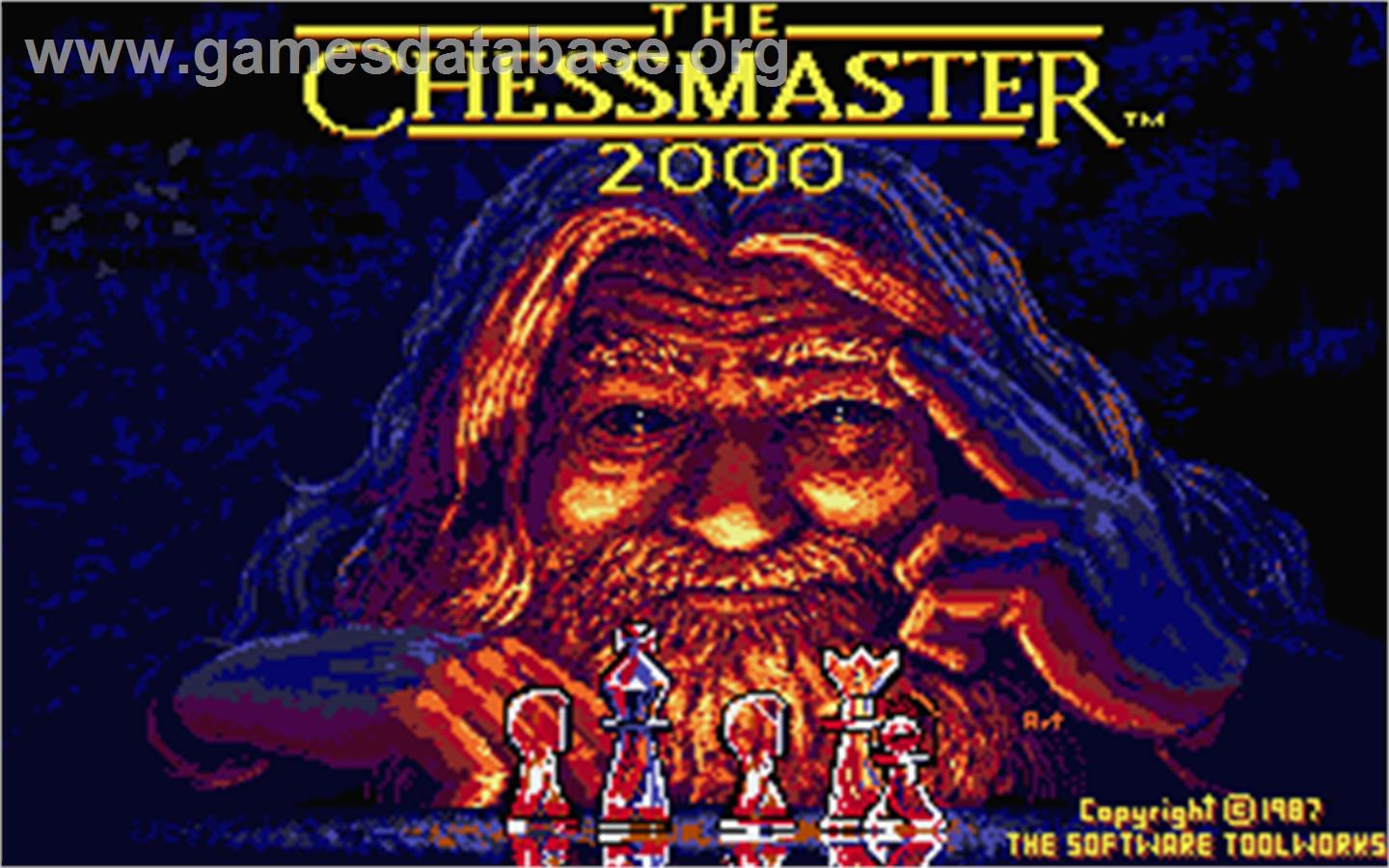 Chessmaster 2000 - Atari ST - Artwork - Title Screen