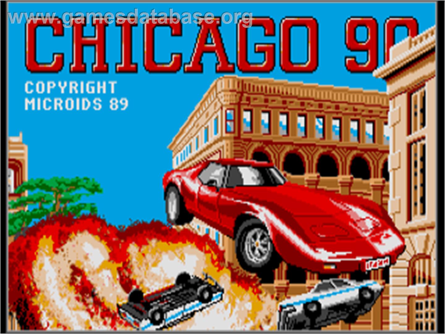 Chicago 90 - Atari ST - Artwork - Title Screen